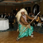 Danseur traditionnel rwandais